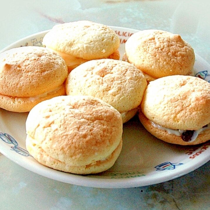 チーズクリームとレーズンで大人の味?チーズブッセ♪